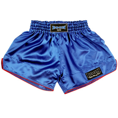 RSBL Retro Muay Thai Shorts BLUE - BOON Sport